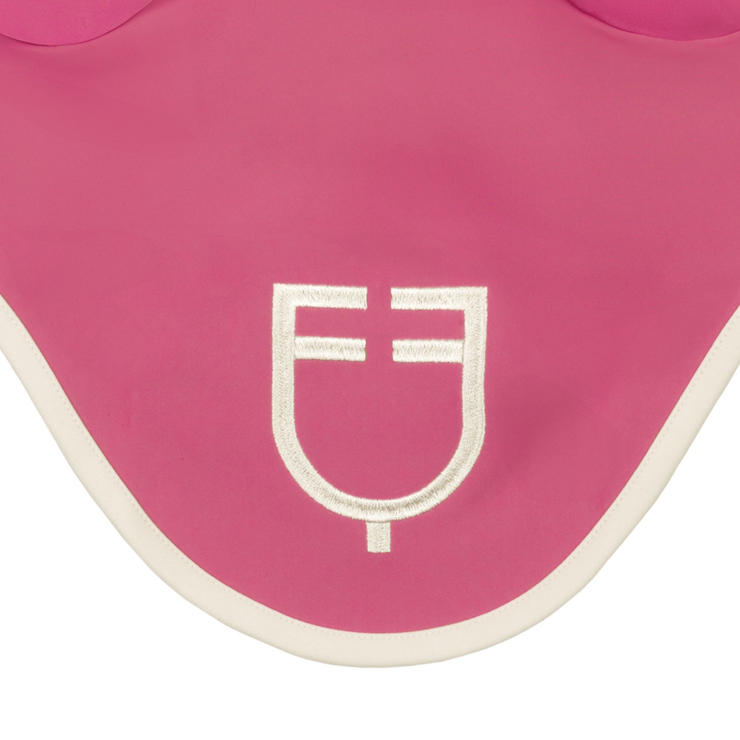 Wave Quilting fly veil in technical fabric CHATEAU ROSE (17-2120) / ANTIQUE WHITE (11-0105) / FULL