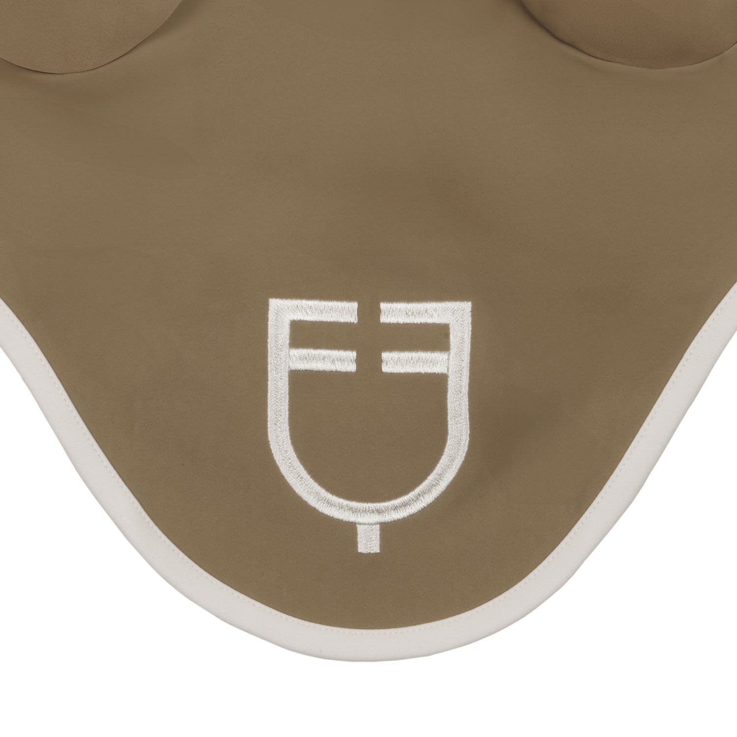 Wave Quilting fly veil in technical fabric WALNUT (18-1112) / ANTIQUE WHITE (11-0105) / FULL