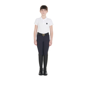 Kids' unisex slim fit breeches NAVY BLAZER (19-3923) / 10 YEARS