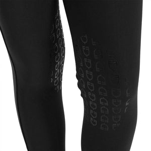 Kids' unisex slim fit breeches BLACK / 10 YEARS