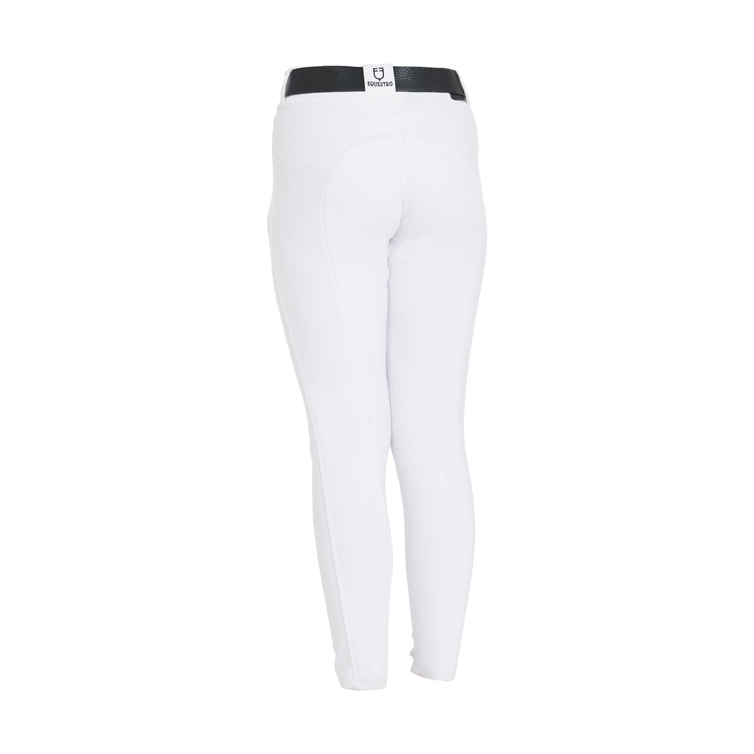 Kids' unisex slim fit breeches WHITE / 10 YEARS