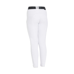 Kids' unisex slim fit breeches WHITE / 10 YEARS