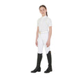 Kids' unisex slim fit breeches WHITE / 10 YEARS
