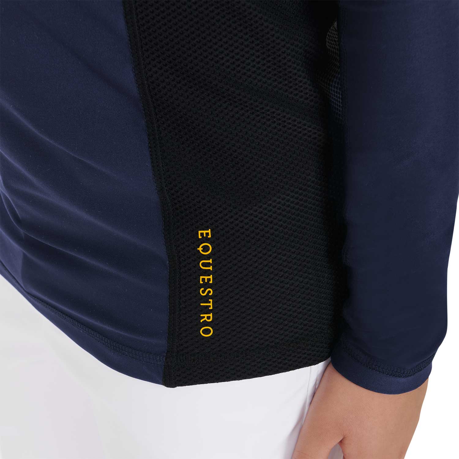 Boys' training base layer in technical fabric NAVY BLAZER (19-3923) / 10 YEARS