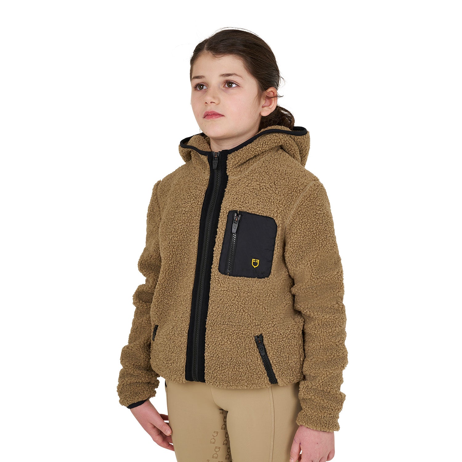 Kids' fleece sweatshirt with front zip INCENSE (16-1010) / 8 YEARS