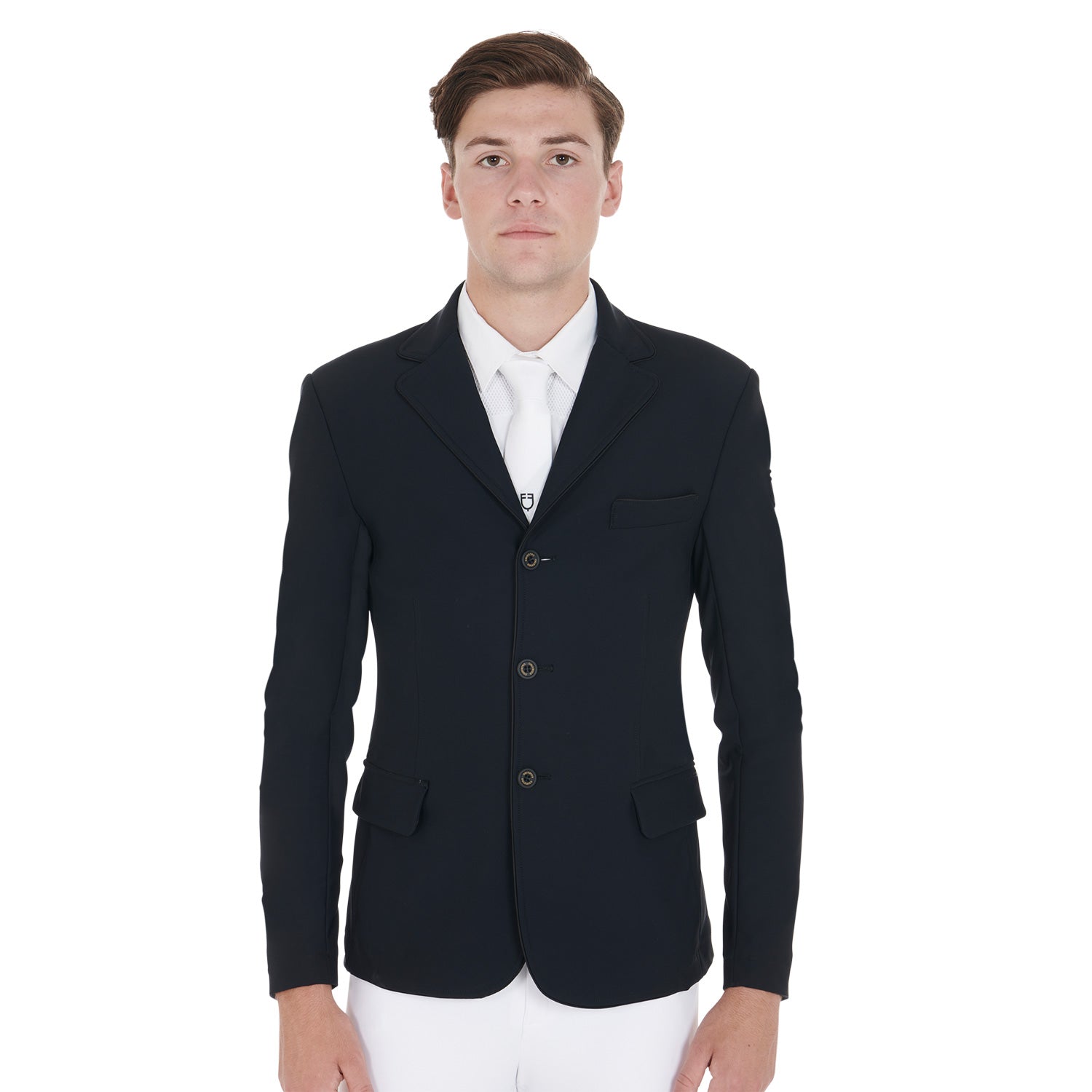 Men'S Competition Jacket With Side Zip Pocket black / L