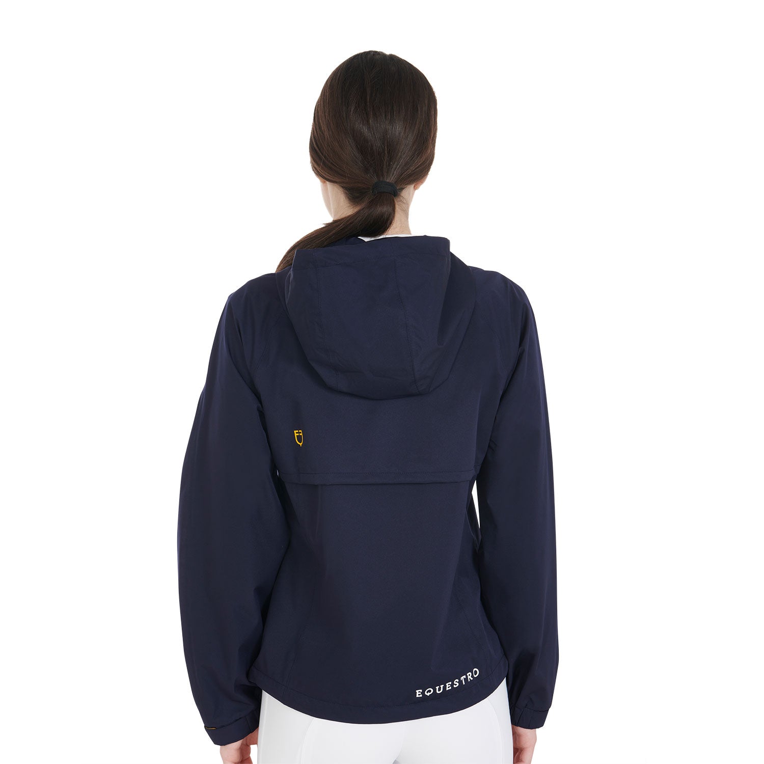 Women's three-layer technical raincoat navy / L
