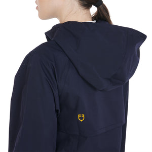 Women's three-layer technical raincoat navy / L