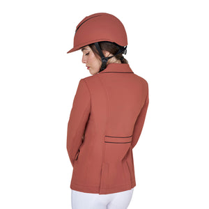 Women's competition jacket in technical fabric REDWOOD (18-1443) / XS