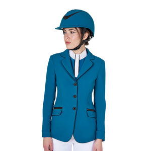 Women's competition jacket in technical fabric BLUE CORAL (19-4526) / XS