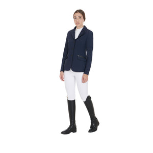 Women's competition jacket in technical fabric NAVY / XS