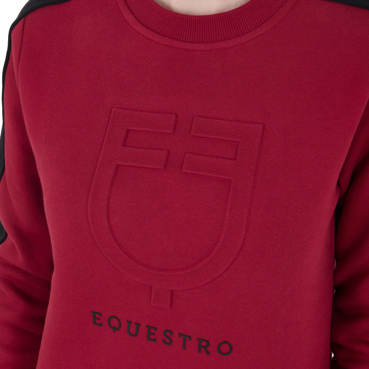 Women'S Crewneck Sweatshirt With Printed Logo scooter (19-1863) / L