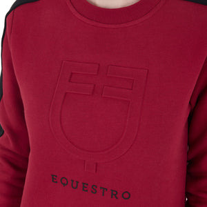 Women'S Crewneck Sweatshirt With Printed Logo scooter (19-1863) / XXL