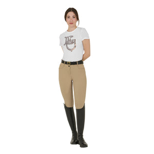Women's high-waisted full grip breeches INCENSE (16-1010) / 36