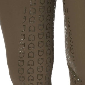 Women's high-waisted full grip breeches WALNUT (18-1112) / 48