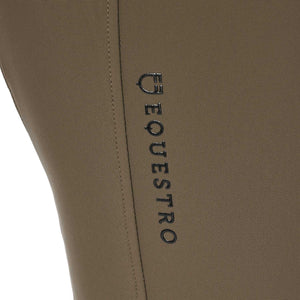 Women's high-waisted full grip breeches WALNUT (18-1112) / 36