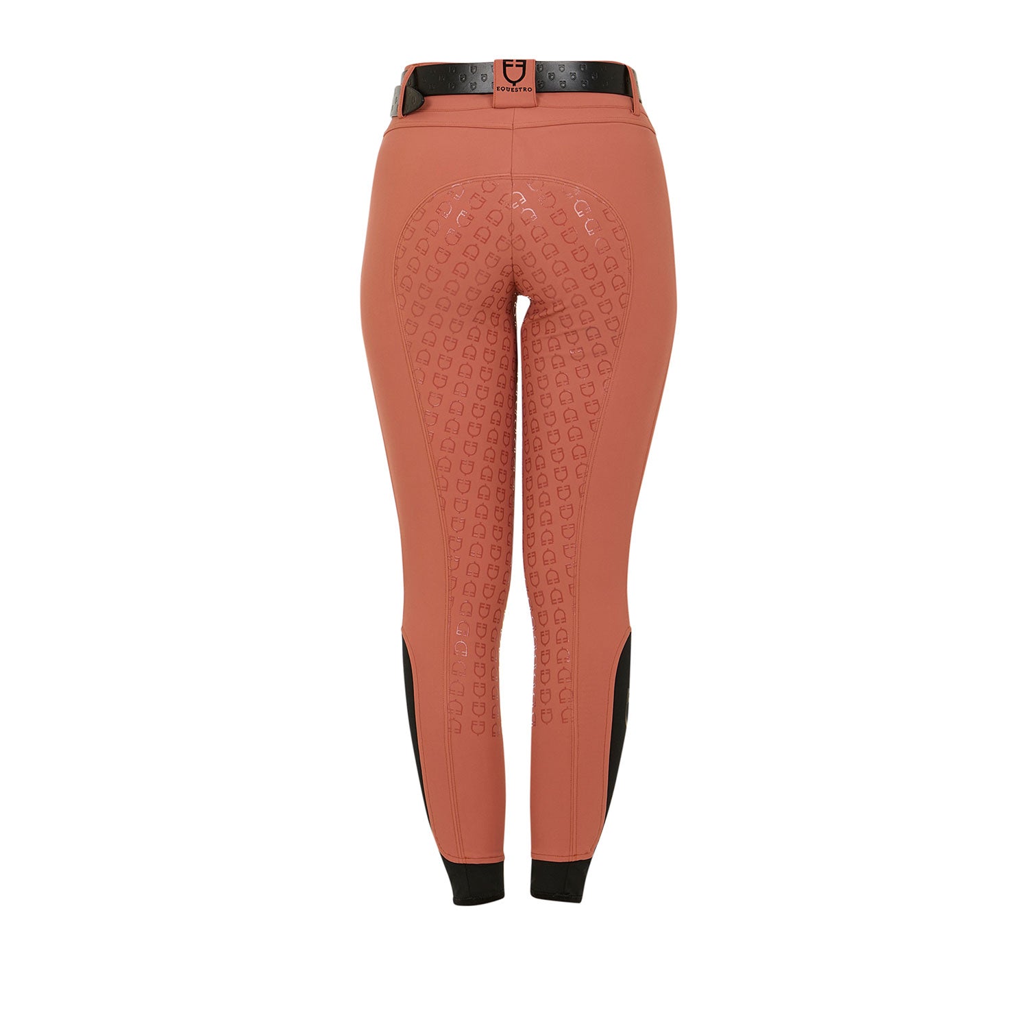 Women's high-waisted full grip breeches REDWOOD (18-1443) / 36