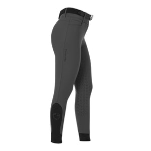 Women's high-waisted full grip breeches ASPHALT (19-0201) / 36