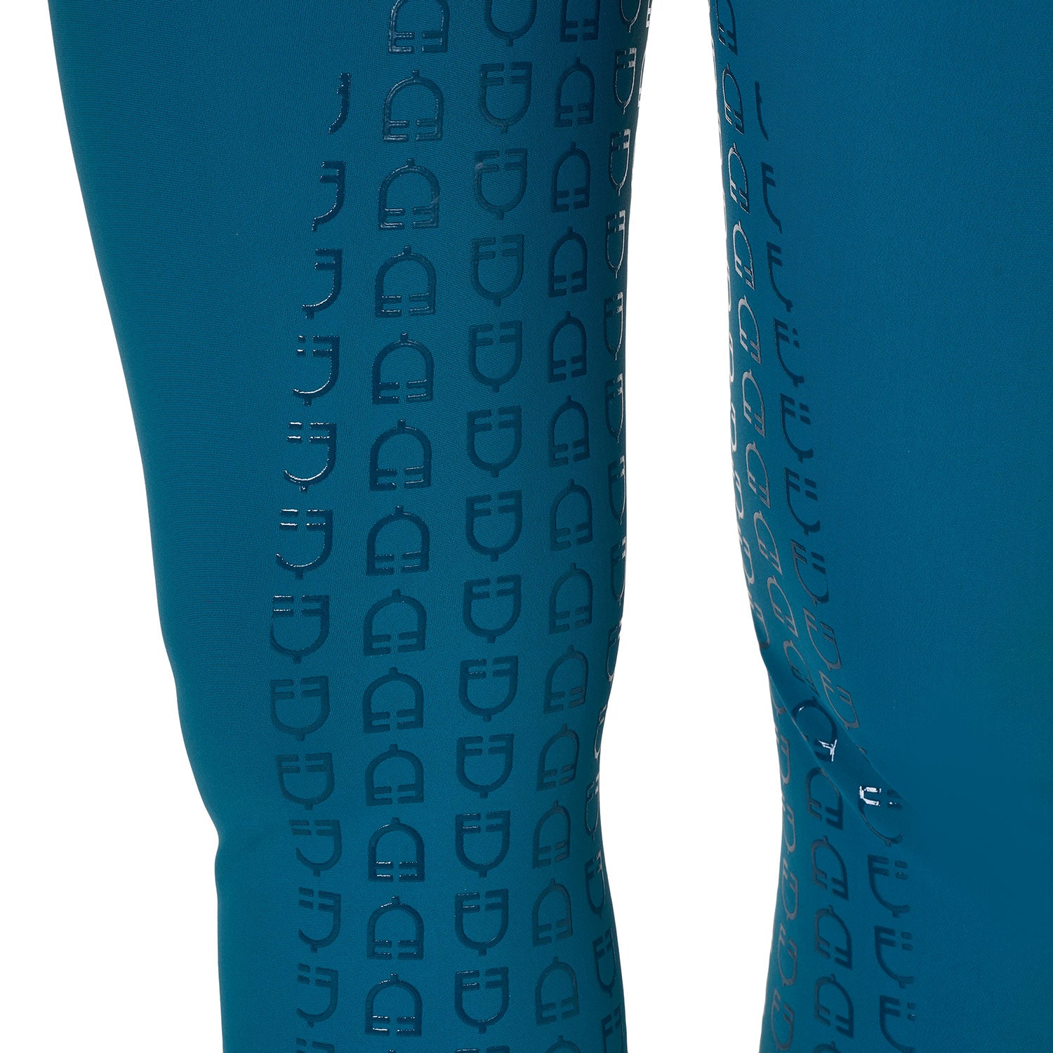 Women's high-waisted full grip breeches BLUE CORAL (19-4526) / 36