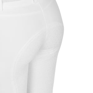 Women's high-waisted full grip breeches WHITE / 48