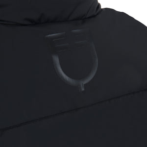 WOMEN'S CROPPED STRETCH FABRIC JACKET BLACK / XS