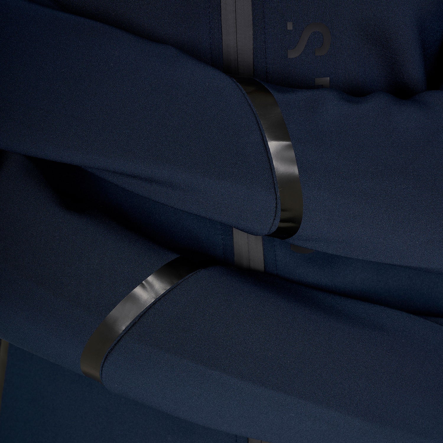 Women's technical sweatshirt in jersey with zip NAVY BLAZER (19-3923) / XS