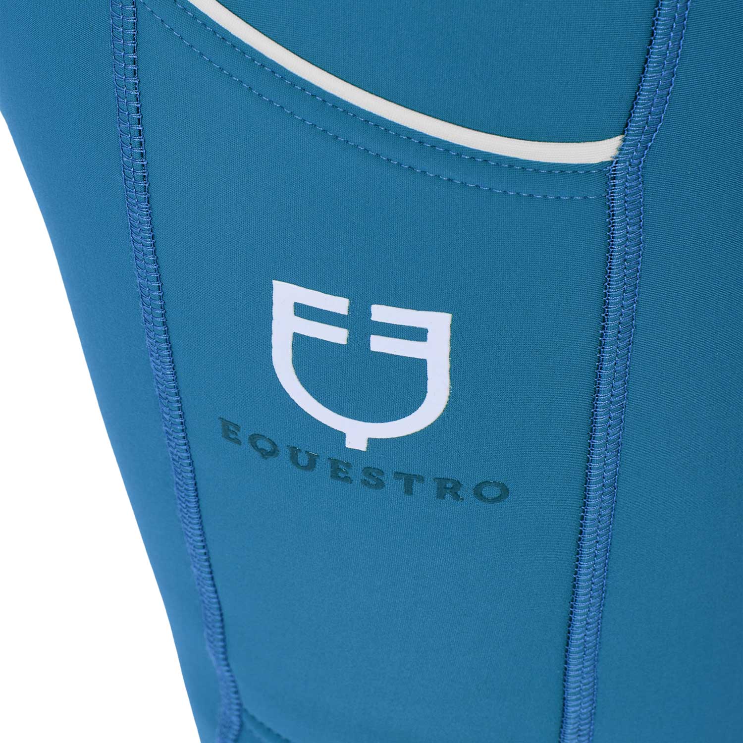 Women's fleece lining leggings BLUE CORAL (19-4526) / XS