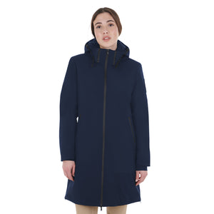 WOMEN'S BASIC LONG PUFFER JACKET NAVY BLAZER (19-3923) / XS