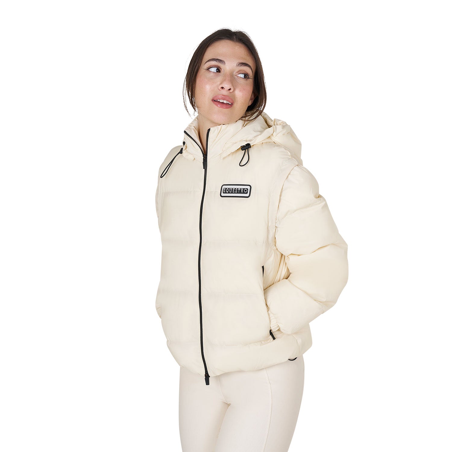 women's 3-in-1 down jacket with detachable inserts White (11-0105) / XL