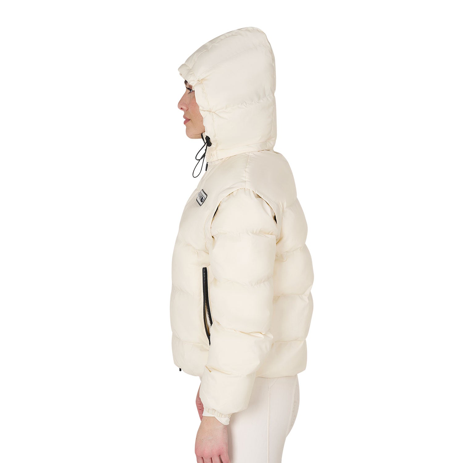 women's 3-in-1 down jacket with detachable inserts White (11-0105) / XL