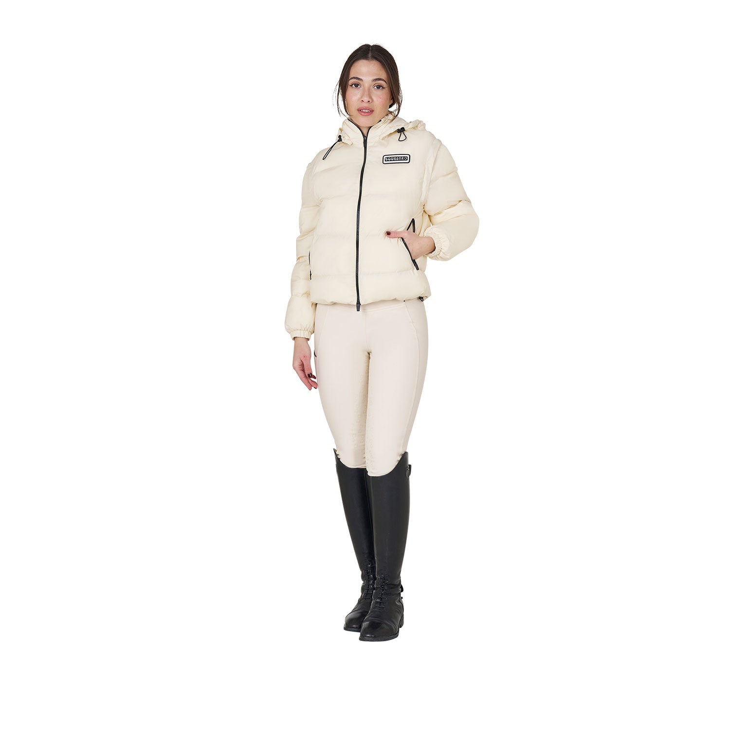 women's 3-in-1 down jacket with detachable inserts White (11-0105) / XL