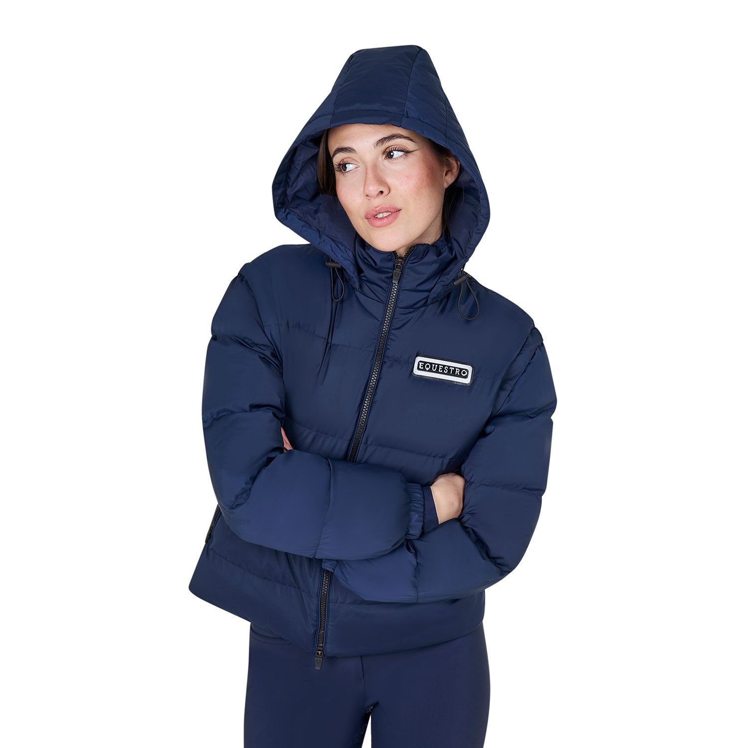 Women's 3-in-1 down jacket with detachable inserts
