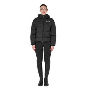 Women's 3-in-1 down jacket with detachable inserts BLACK / XL