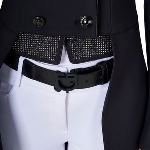 WOMEN'S BLACK LABEL COLLECTION COMPETITION STRASS TAILCOAT BLACK / XL