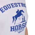 Women's Horse Varsity cotton T-shirt