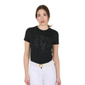 womens wild flower cotton t-shirt