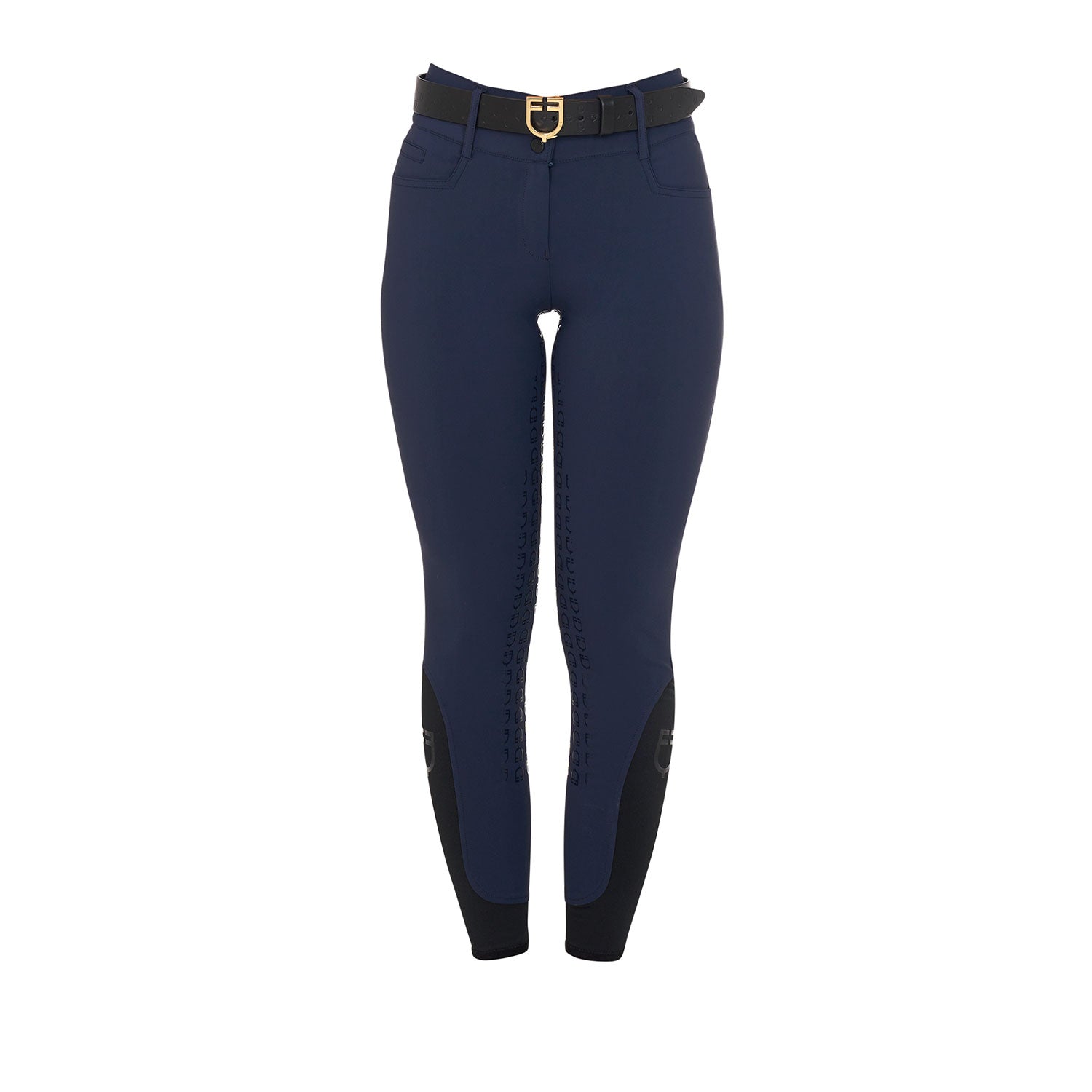 womens high waist breeches knee grip with fleece lining