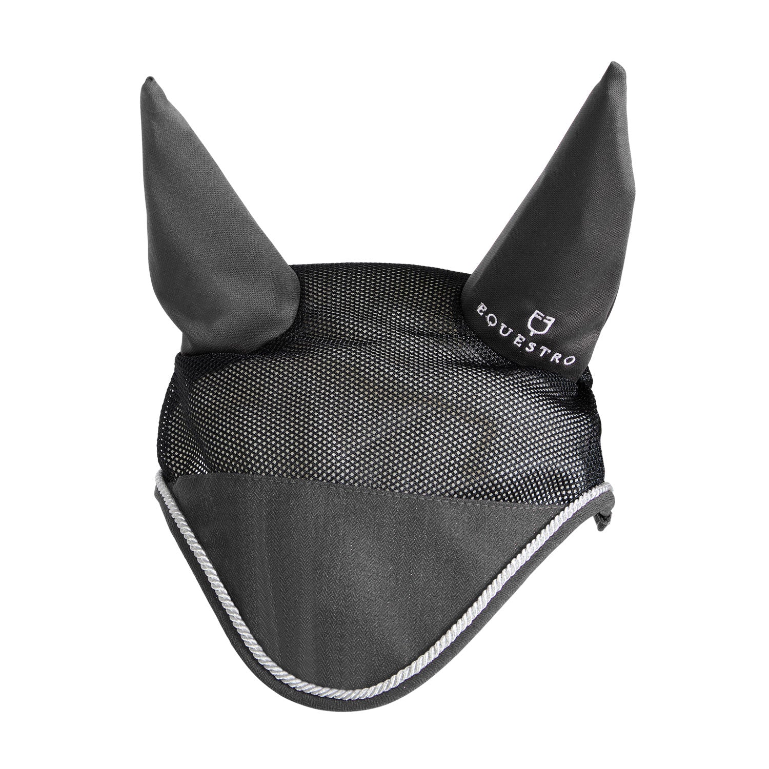 Cotton Fly Veil And Perforated Mesh Fabric grey / Cob