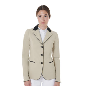 Women's three-button competition jacket OXFORD TAN (15-1306) / XL