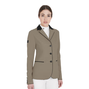 Women's three-button competition jacket WALNUT (18-1112) / XL