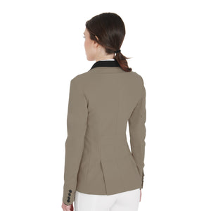 Women's three-button competition jacket WALNUT (18-1112) / XL