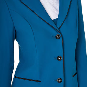 Women's three-button competition jacket BLUE CORAL (19-4526) / XL