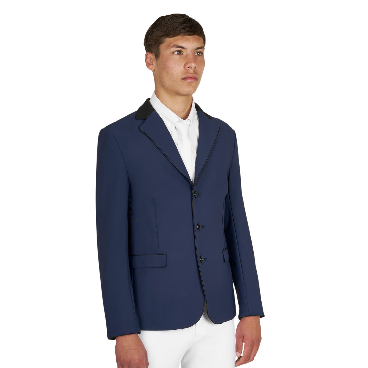 Men's competition jacket with three buttons