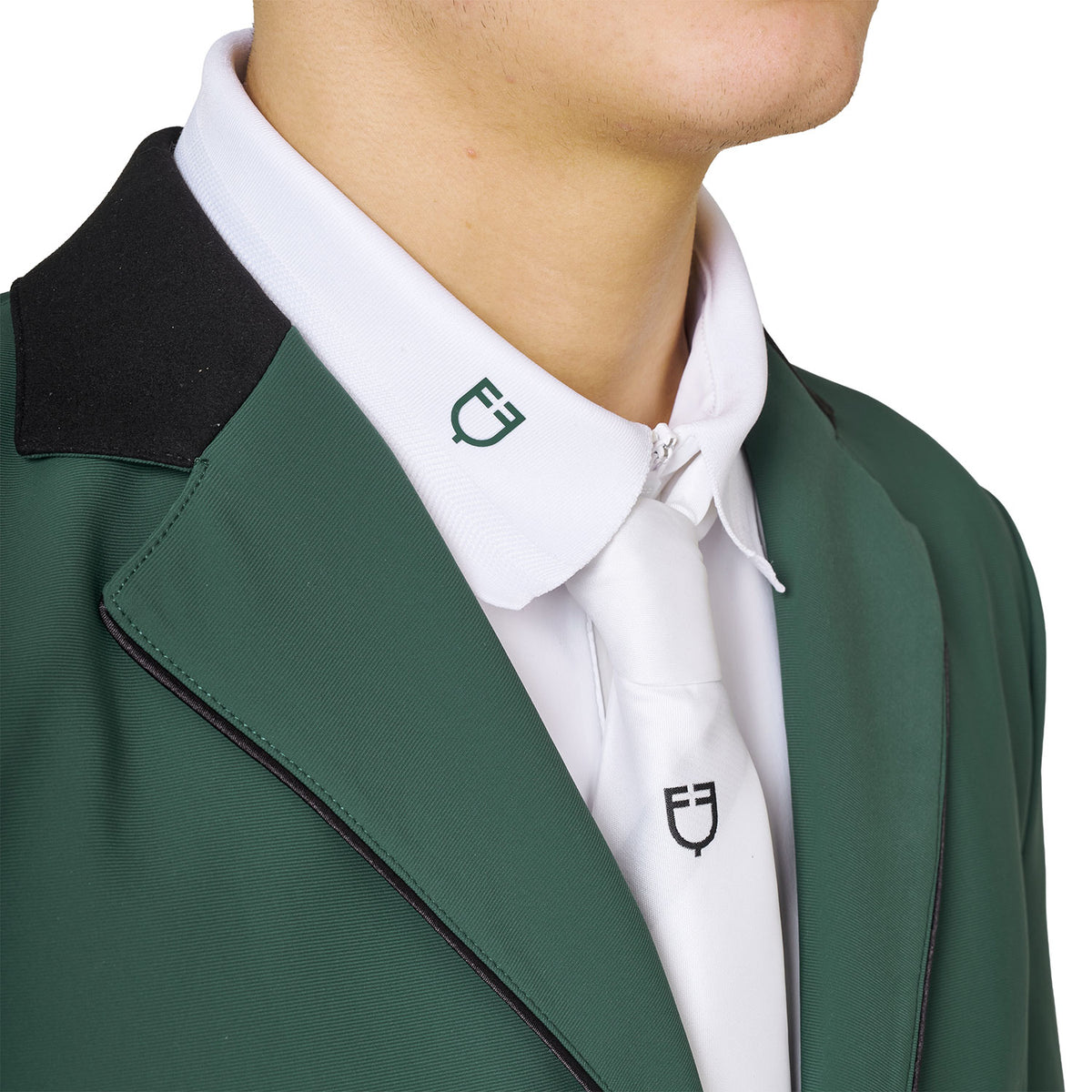 Men's competition jacket with three buttons