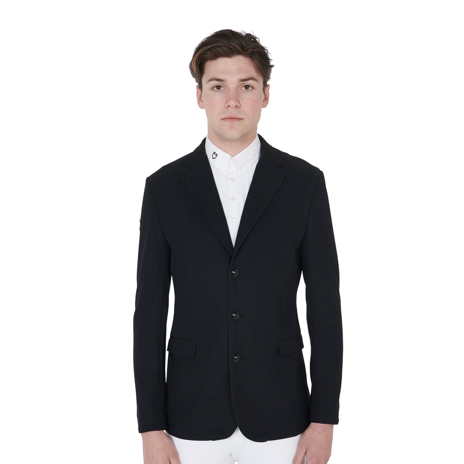 Men'S Competition Jacket With Three Buttons black / L
