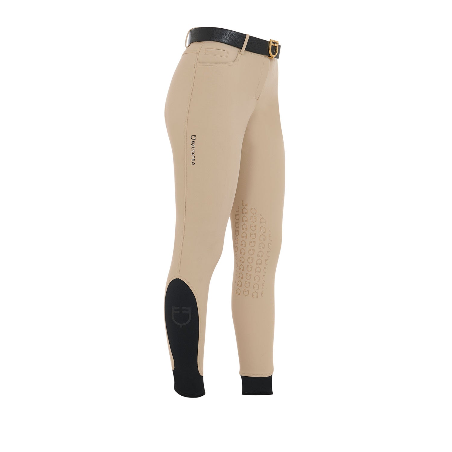 women's slim fit grip breeches with logo