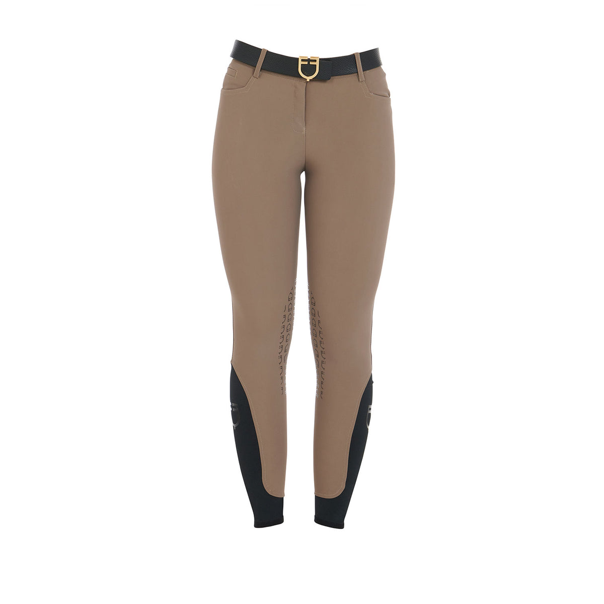 Women's slim fit grip breeches with logo