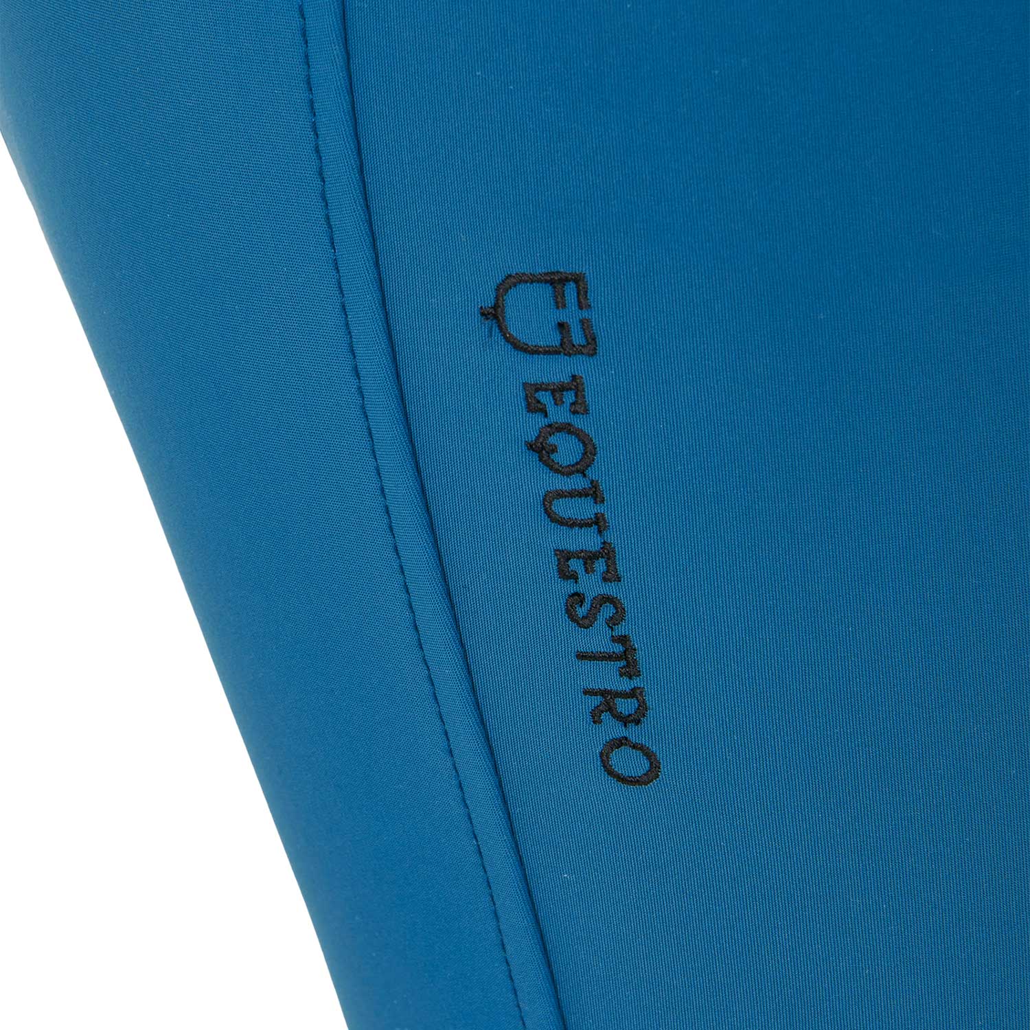 Women's slim fit grip breeches with logo BLUE CORAL (19-4526) / 50