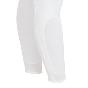 Women's slim fit grip breeches with logo WHITE / 50