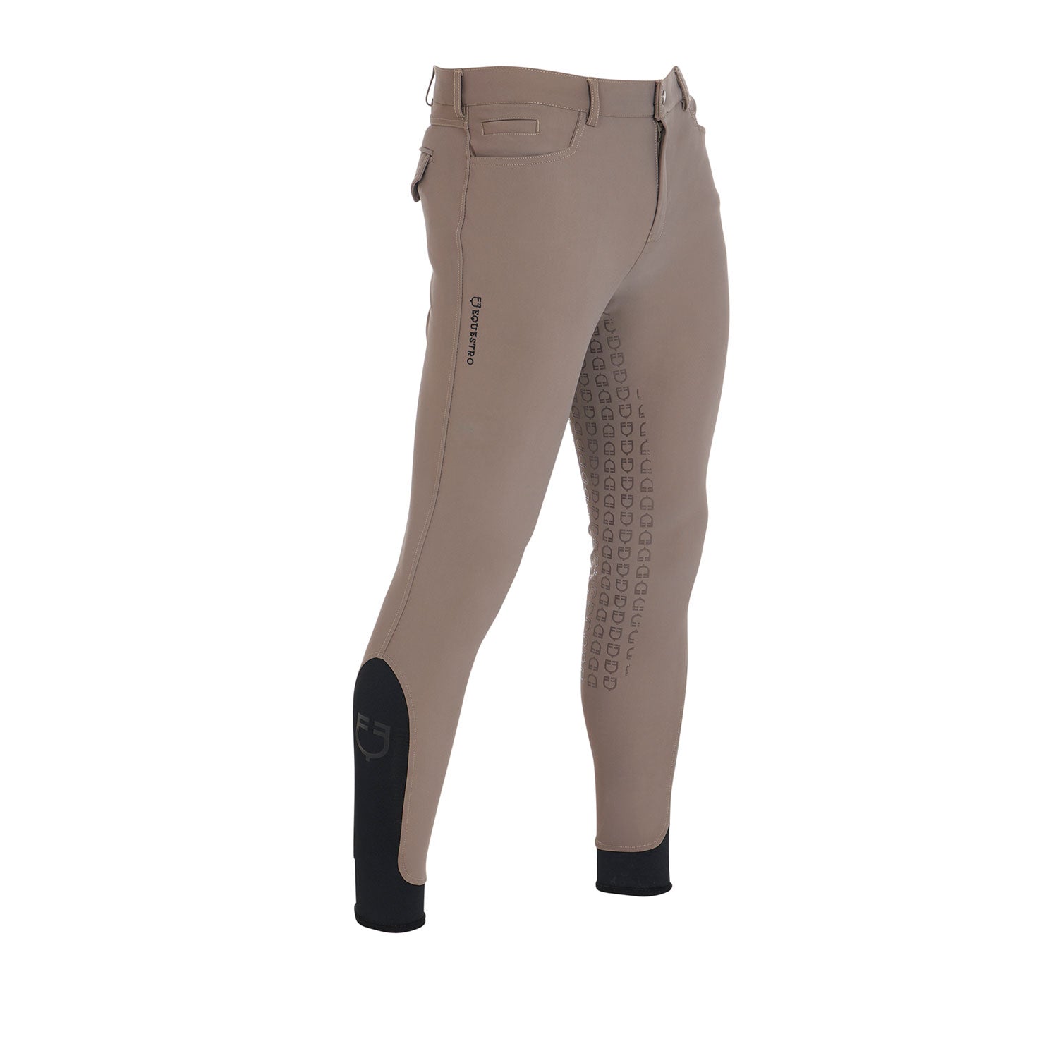 Men'S Slim Fit Full Grip Breeches WALNUT (18-1112) / 58